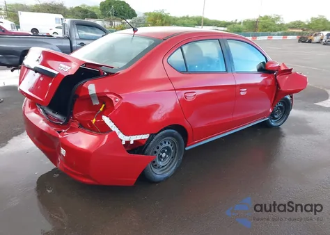 2019 Mitsubishi Mirage G4 Es из США, поврежденный, VIN ML32F3FJXKHF15235